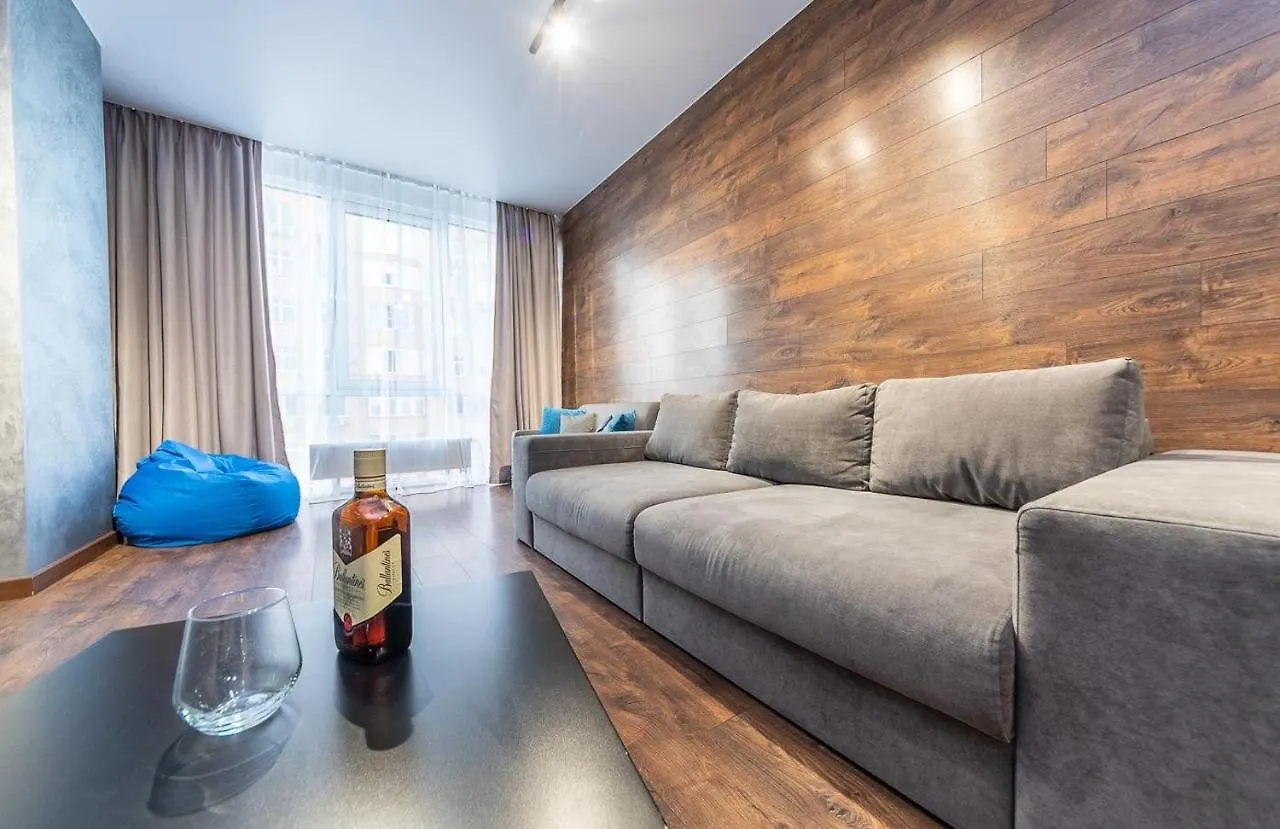 Luxury Apartments Smartplaza Obolon Metro Minskai 키예프